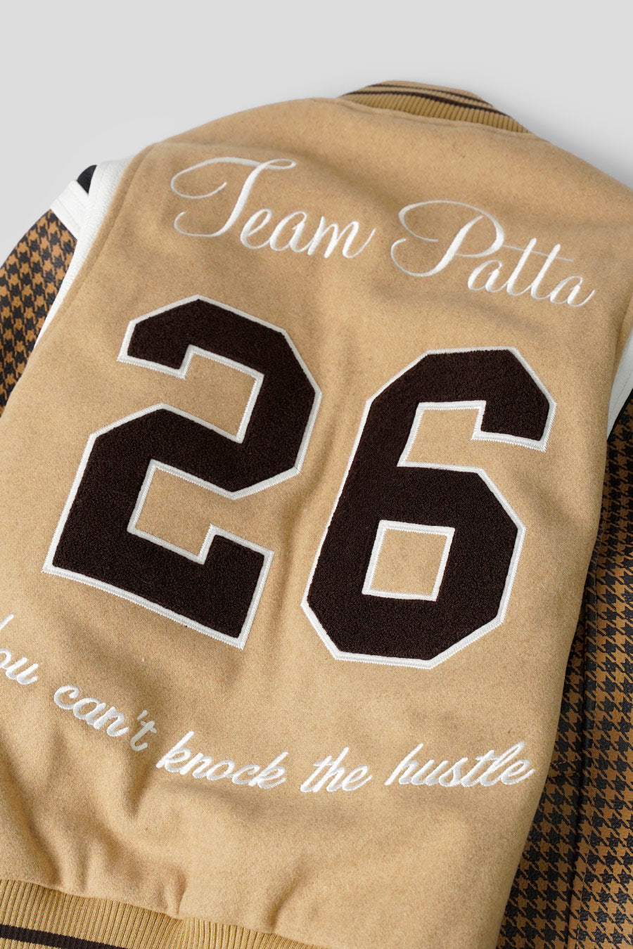 Patta - BEIGE ATHLETIC P UNIVERSITY JACKET  - LE LABO STORE