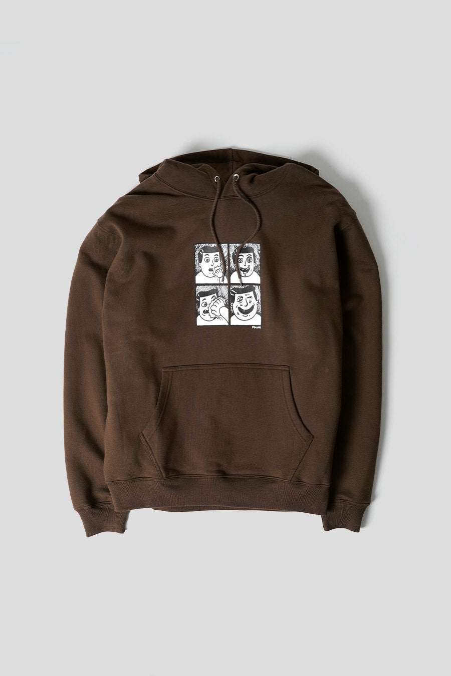 Polar Skate Co. - HOODIE DAVE PUNCH BROWN - LE LABO STORE