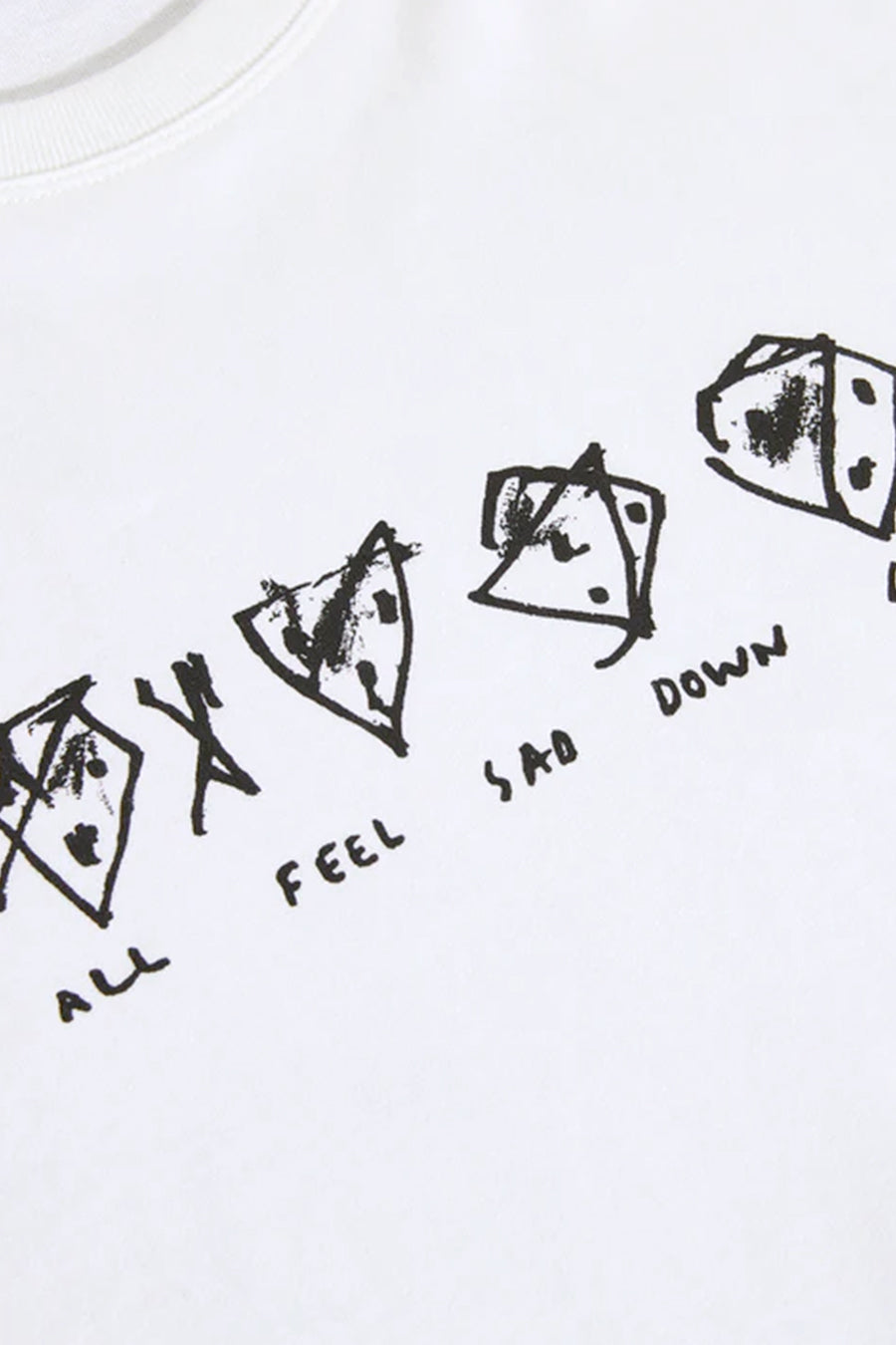 Polar Skate Co. -  WHITE SAD AT TIMES TEE SHIRT - LE LABO STORE