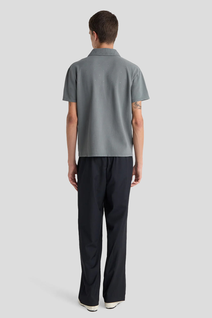 PALOMA WOOL - POLO STRIP KHAKI CLAIR - LE LABO STORE