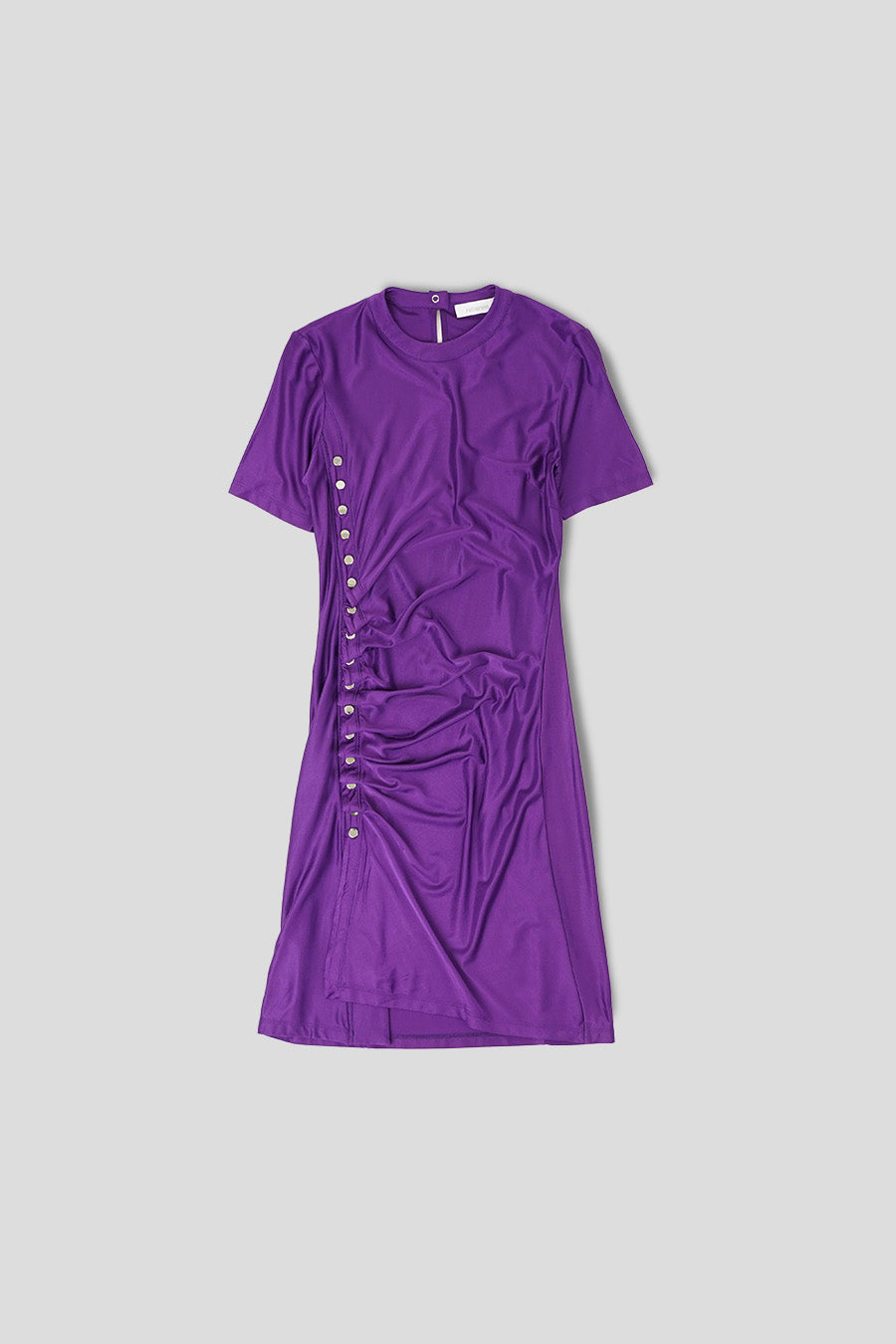 Rabanne - MINI ROBE DRAPÉE VIOLETTE - LE LABO STORE