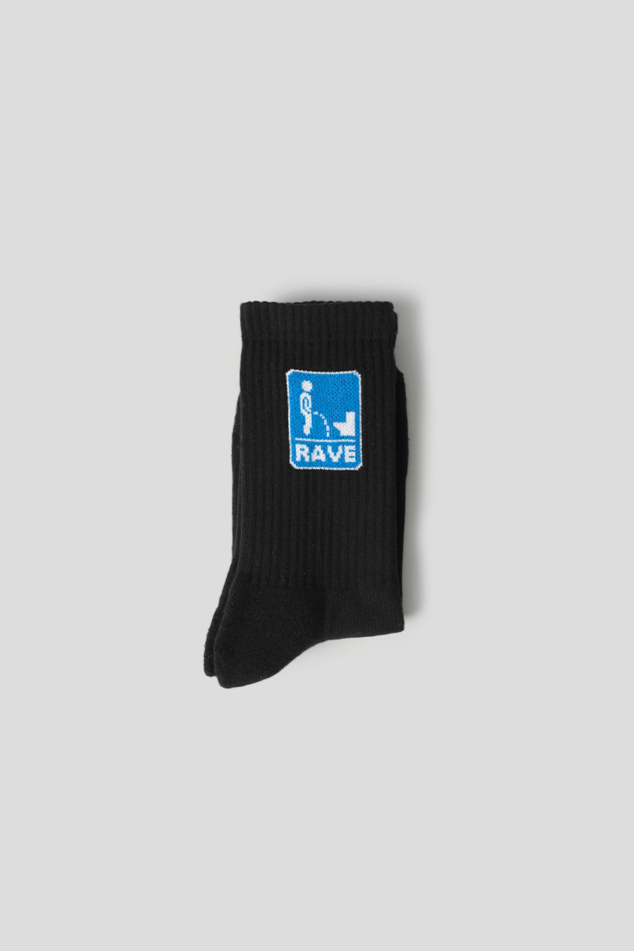 RAVE SKATEBOARDS - CHAUSSETTES NO LEAK NOIR - LE LABO STORE