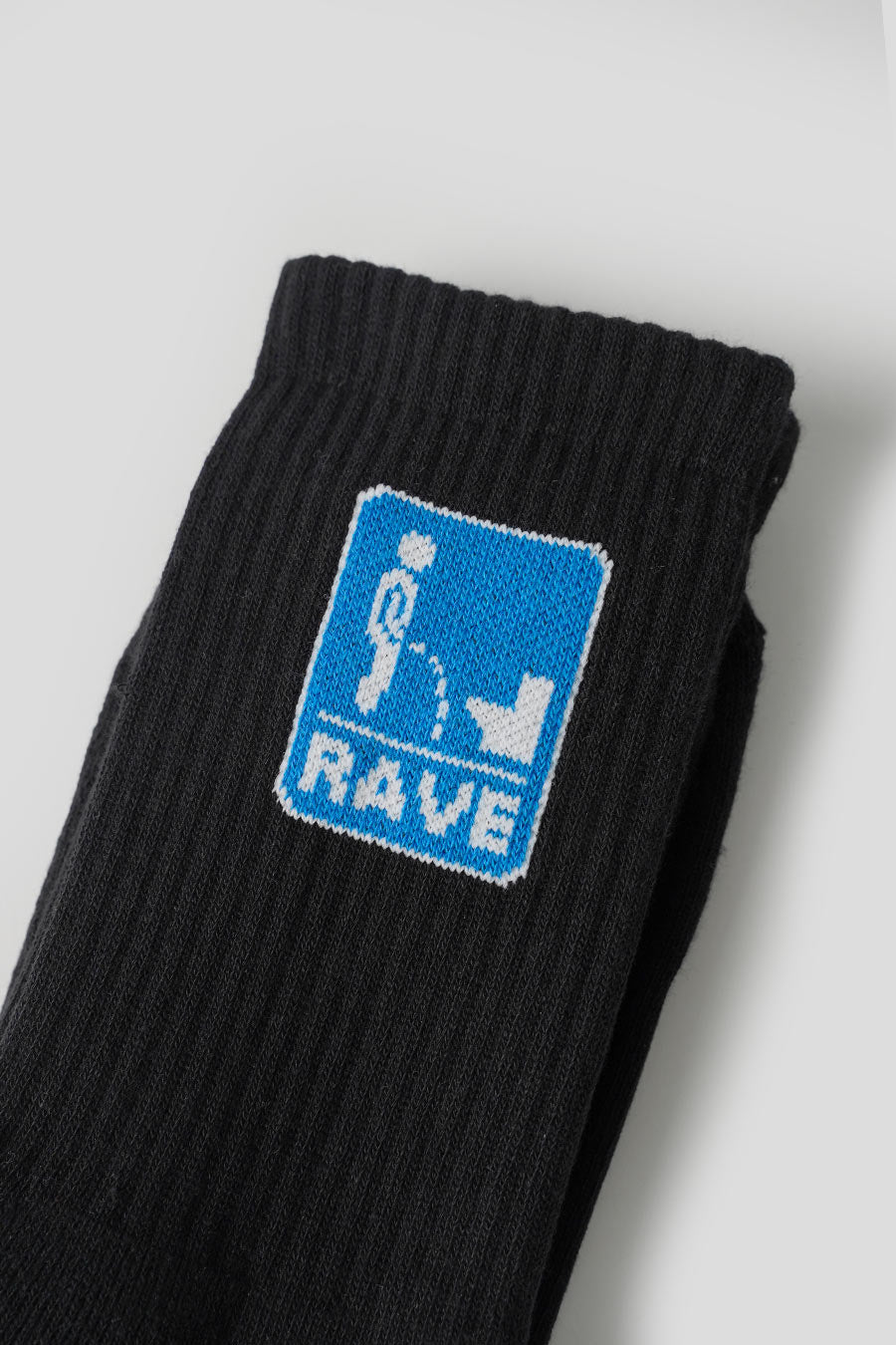 RAVE SKATEBOARDS - CHAUSSETTES NO LEAK NOIR - LE LABO STORE