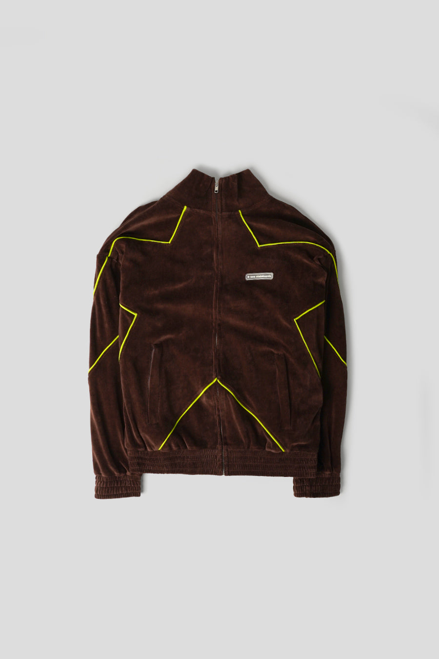 RAVE SKATEBOARDS - BROWN CHRISSY VELVET JACKET - LE LABO STORE