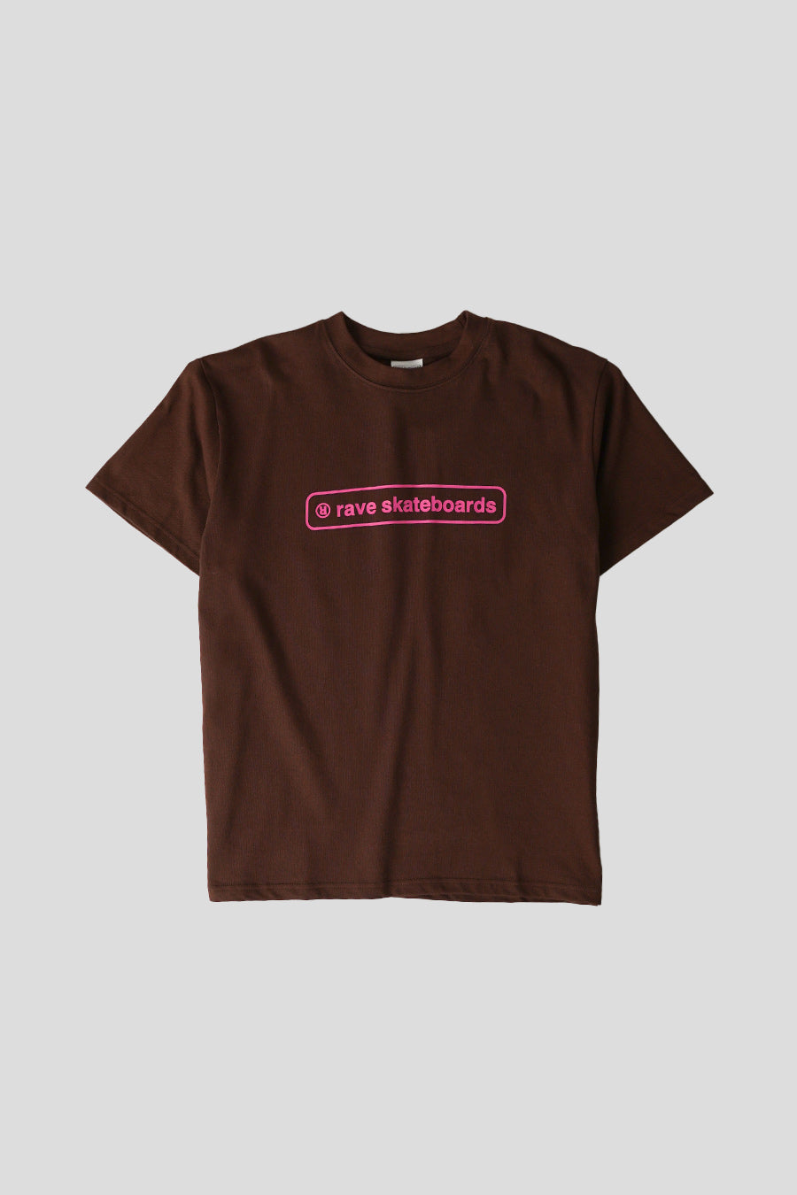 RAVE SKATEBOARDS - T-SHIRT CORE LOGO MARRON - LE LABO STORE