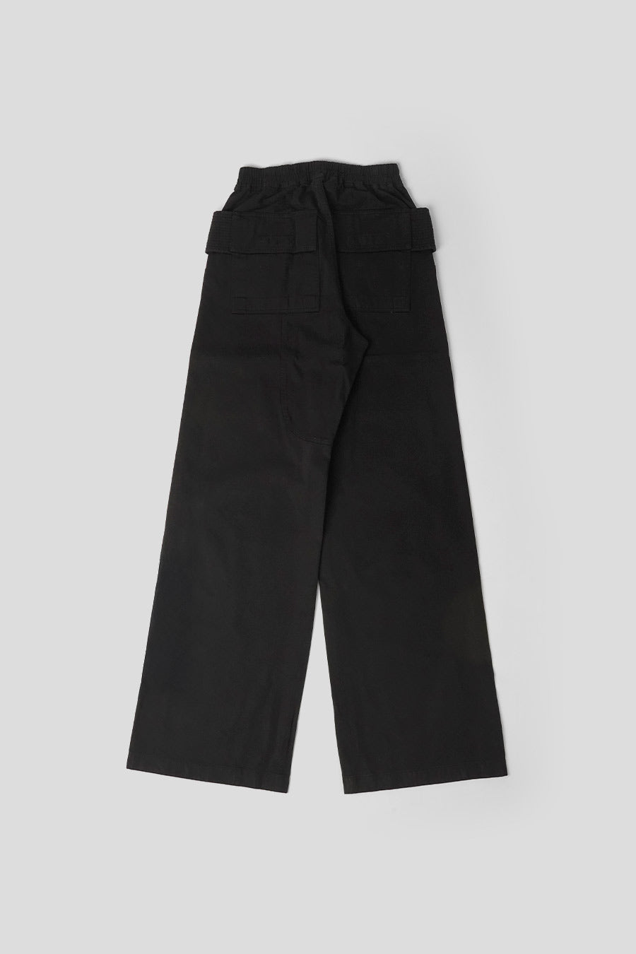 RICK OWENS DRKSHDW - PANTALON CARGO CREATCH WIDE DRAWSTRING NOIR - LE LABO STORE
