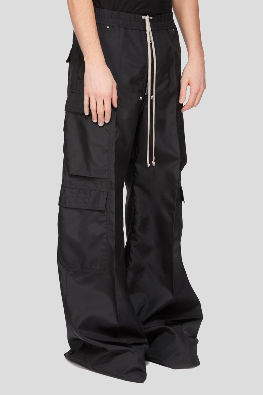 RICK OWENS DRKSHDW - BLACK DOUBLE CARGO JUMBO BELAS PANTS  - LE LABO STORE