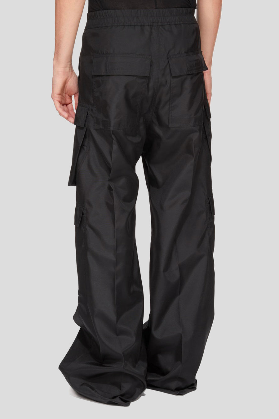 RICK OWENS DRKSHDW - BLACK DOUBLE CARGO JUMBO BELAS PANTS  - LE LABO STORE