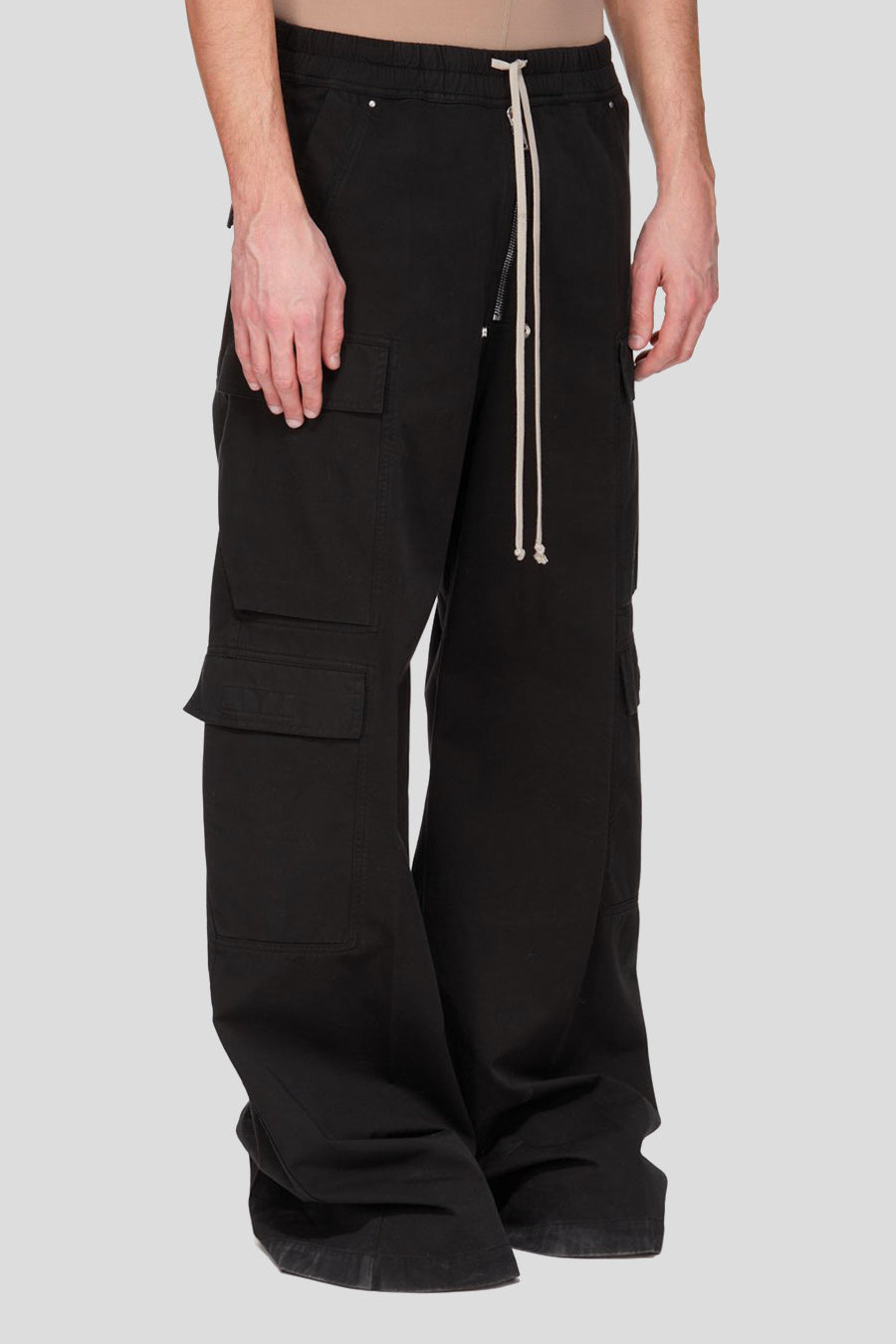 RICK OWENS DRKSHDW - PANTALON DOUBLE CARGO JUMBO BELAS TW NOIR - LE LABO STORE