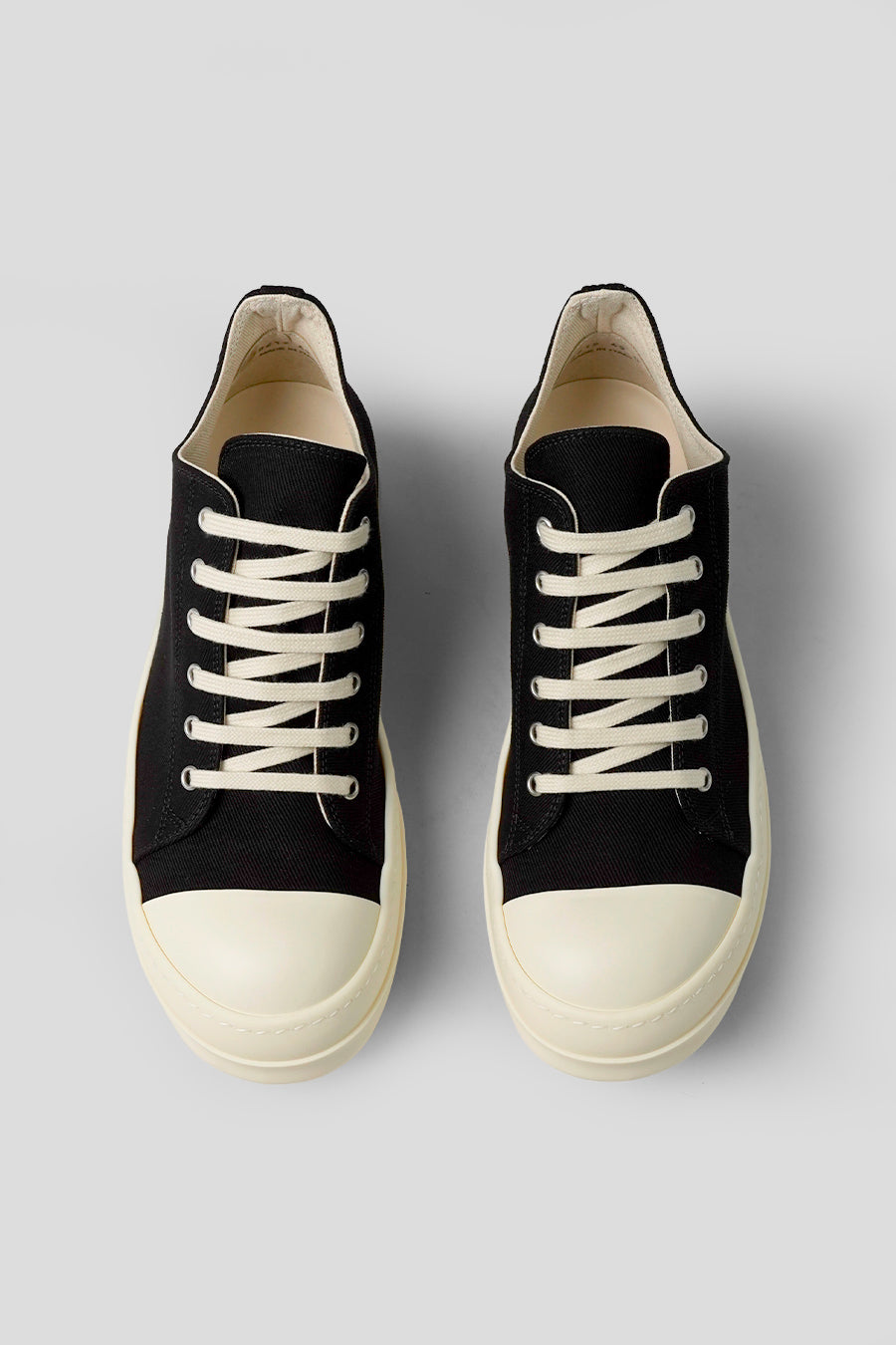 RICK OWENS DRKSHDW - SNEAKERS LOW BLACK ET MILK - LE LABO STORE