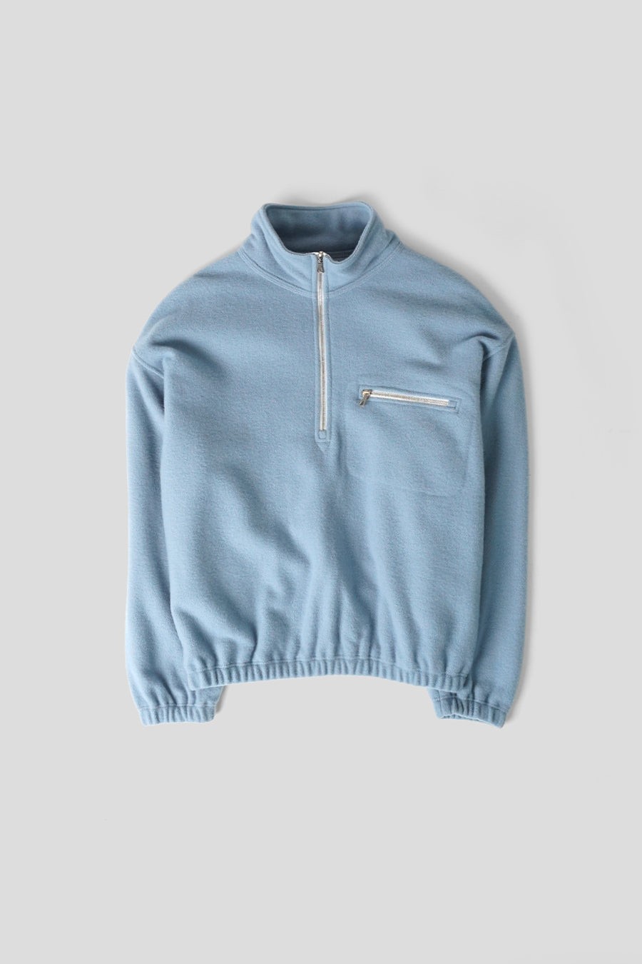 RIER - POLAIRE NATURAL FLEECE BLEU CLAIR - LE LABO STORE
