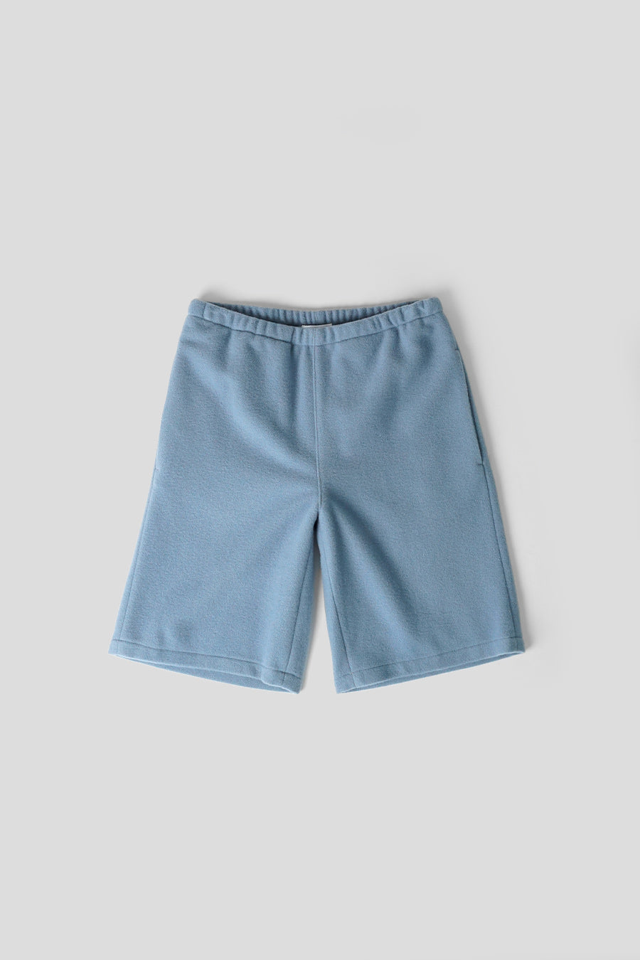 RIER - SHORT NATURAL FLEECE BLEU CLAIR - LE LABO STORE