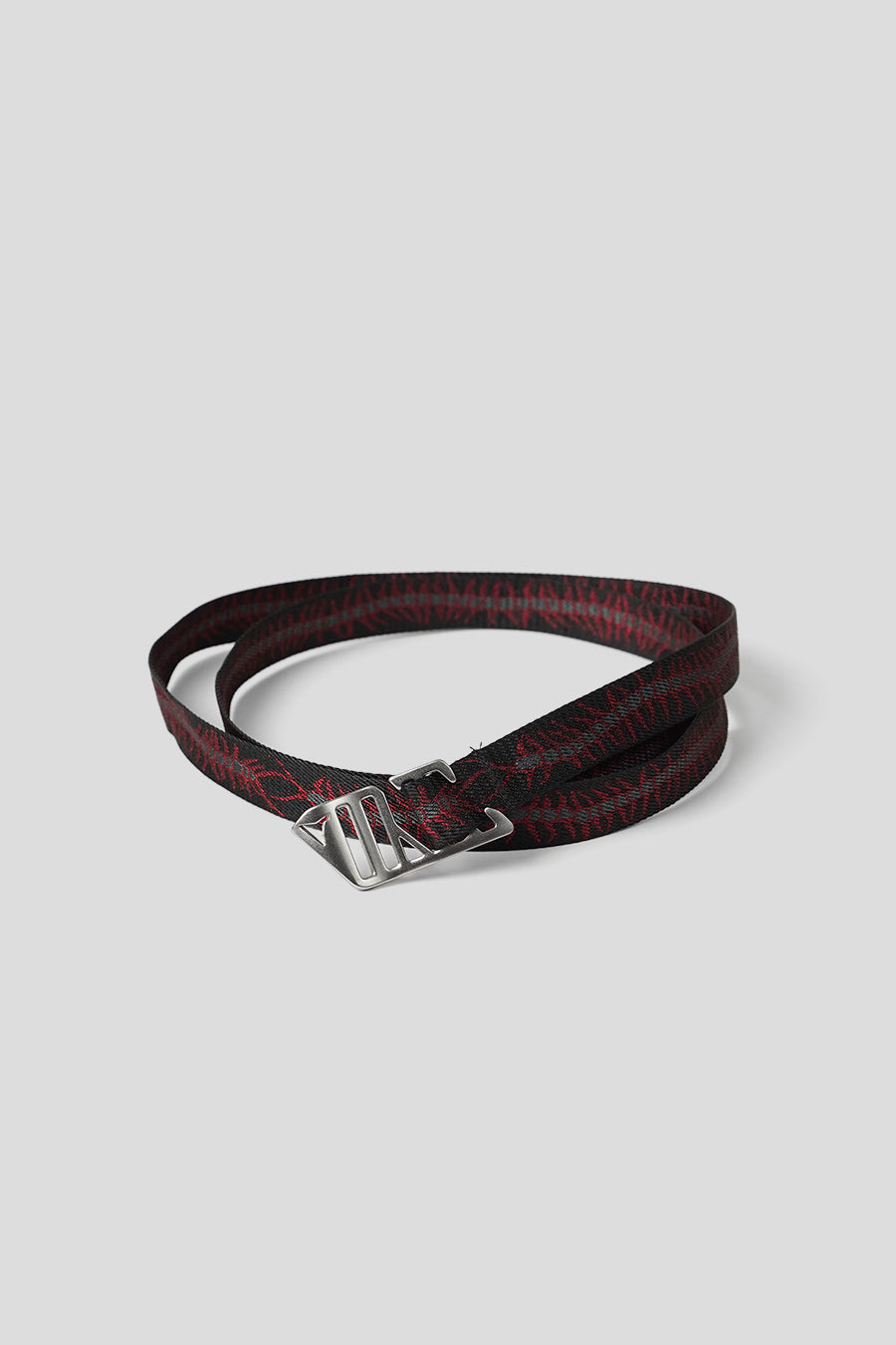 ROA HIKING - BLACK AND RED CENTIPEDE BELT - LE LABO STORE