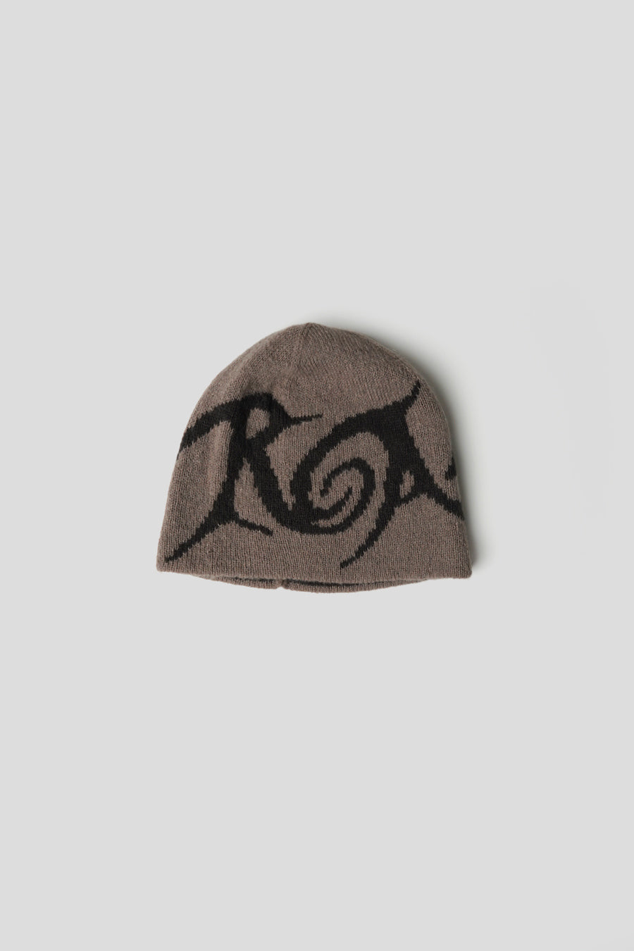 ROA HIKING - TAUPE BROWN GRAPHIC BEANIE - LE LABO STORE