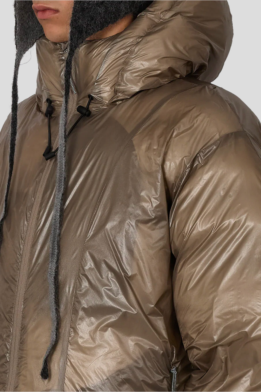 ROA HIKING - TAUPE SYNTHETIC DOWN JACKET  - LE LABO STORE
