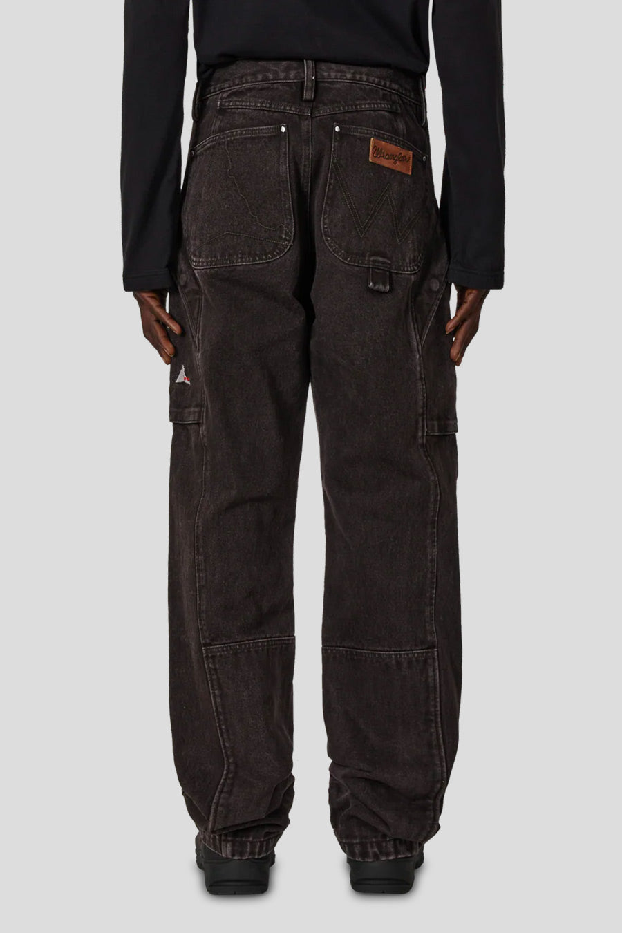 ROA HIKING - PANTALON ORTE DENIM CARGO X Wrangler BRUN FONCÉ - LE LABO STORE
