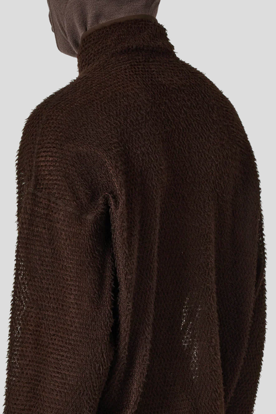 ROA HIKING - PULL DEMI-ZIP OCULAR POLARTEC ALPHA MARRON - LE LABO STORE