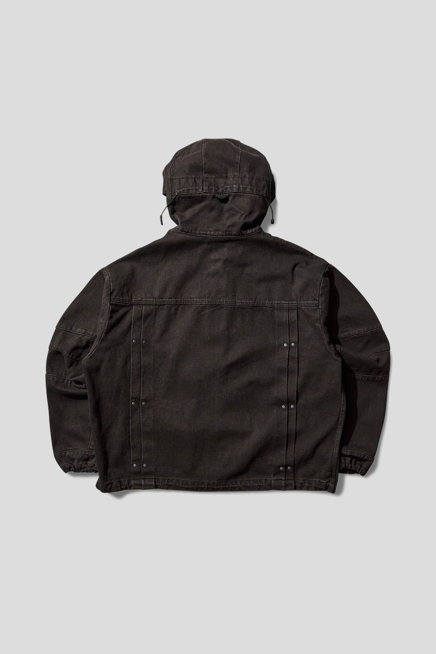 ROA HIKING - VESTE EN JEAN VOLCANO X WRANGLER BRUN FONCÉ - LE LABO STORE