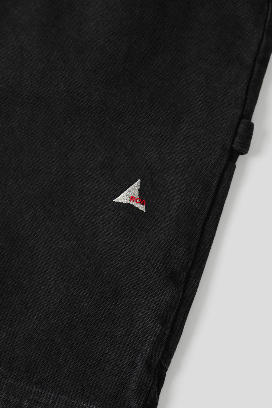 ROA HIKING - WASHED BLACK ASH CANVAS SHORT - LE LABO STORE