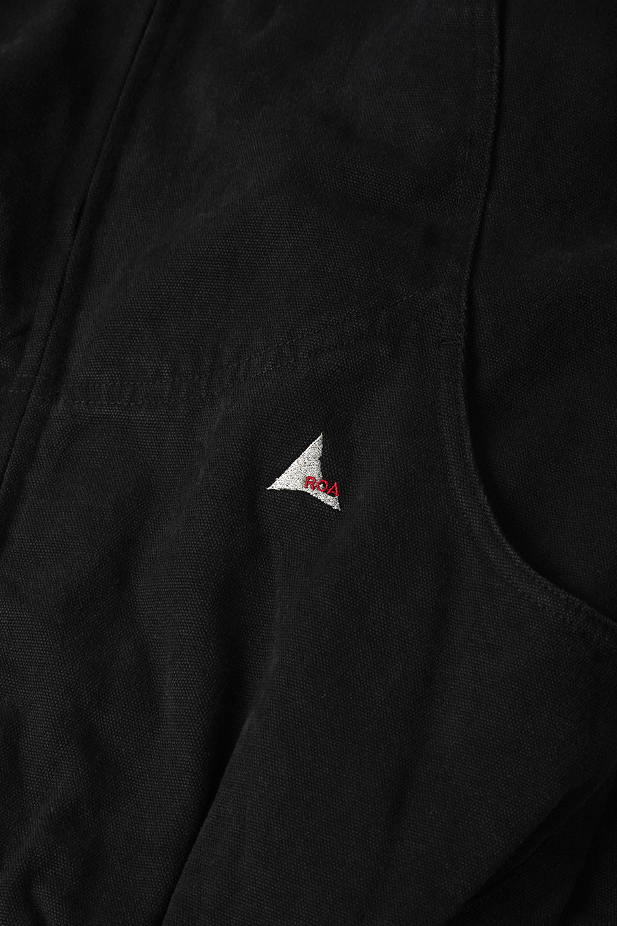 ROA HIKING - WASHED BLACK ASH CANVAS JACKET - LE LABO STORE