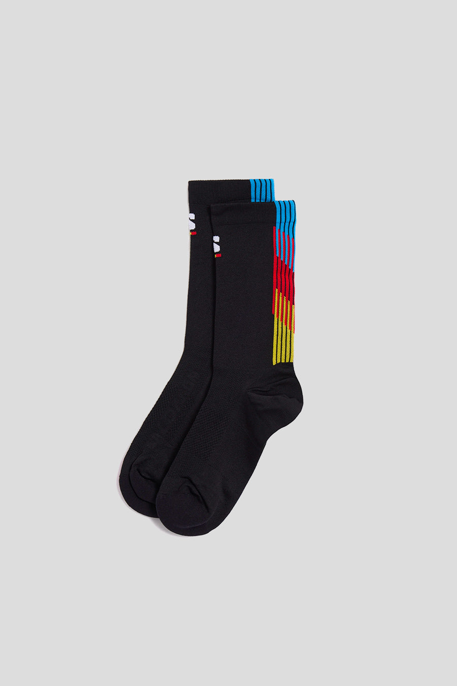 Salomon - CHAUSSETTES PULSE RACE FLAG CREW NOIRES - LE LABO STORE