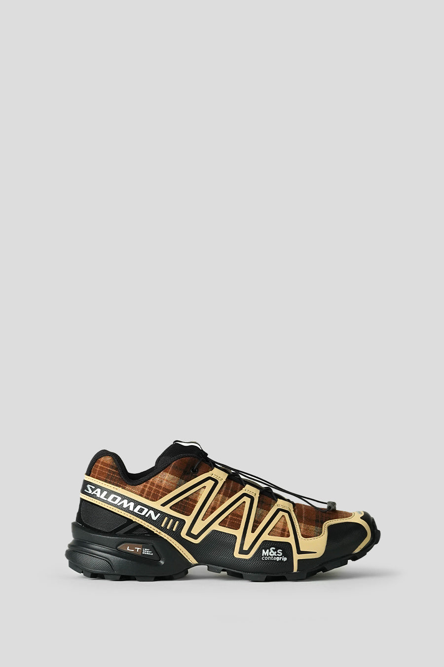 Salomon - SNEAKERS SPEEDCROSS 3 HOLIDAY BLACK, SAFARI ET FTW SILVER - LE LABO STORE