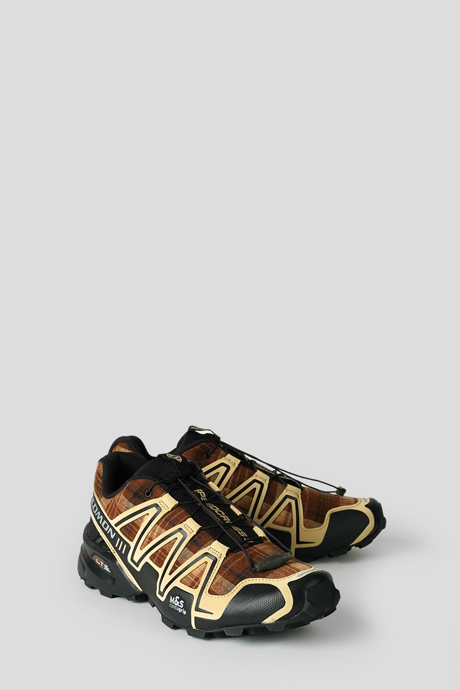 Salomon - SNEAKERS SPEEDCROSS 3 HOLIDAY BLACK, SAFARI ET FTW SILVER - LE LABO STORE