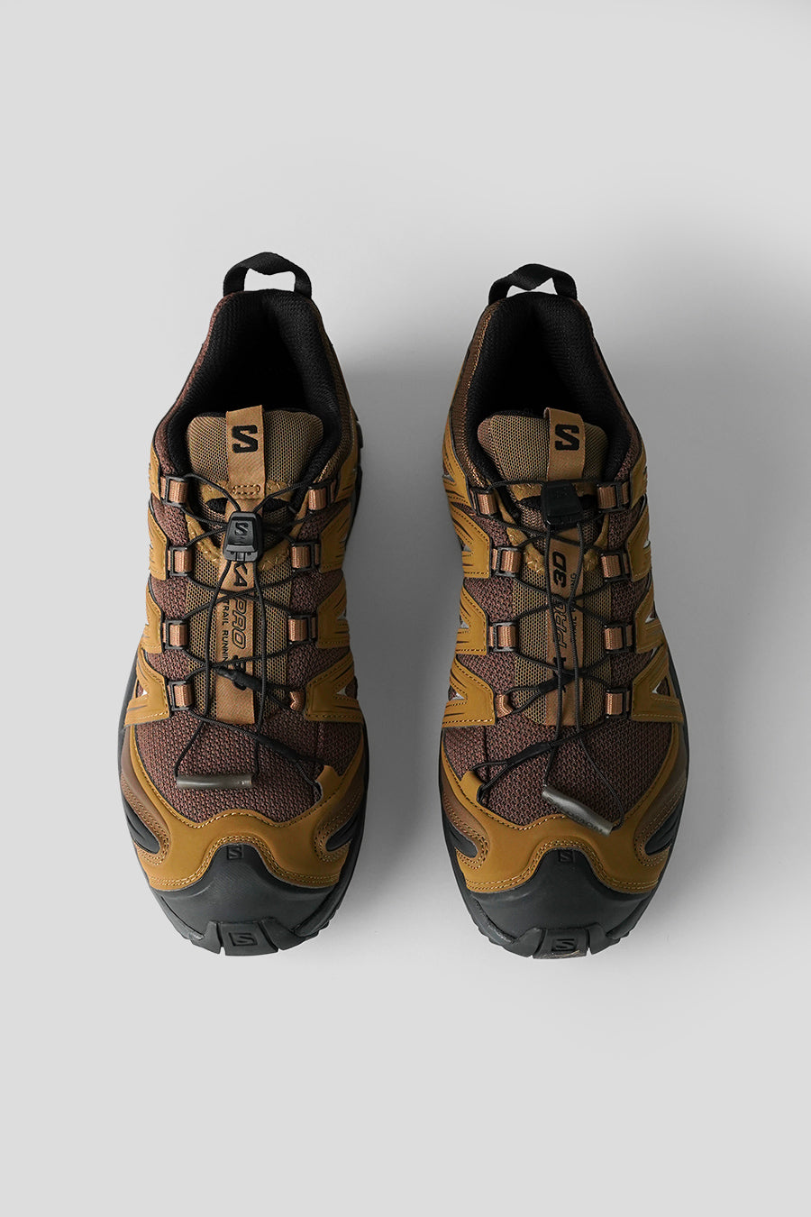 Salomon - SNEAKERS XA PRO 3D COYOTE BROWN, DARK EARTH ET BLACK - LE LABO STORE
