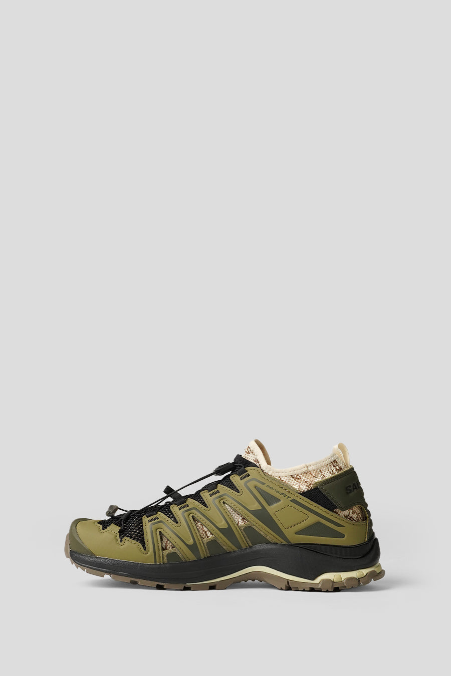 Salomon - SNEAKERS XA PRO 3D MODULAR BLACK, MARTINI OLIVE AND GRAPE LEAF - LE LABO STORE