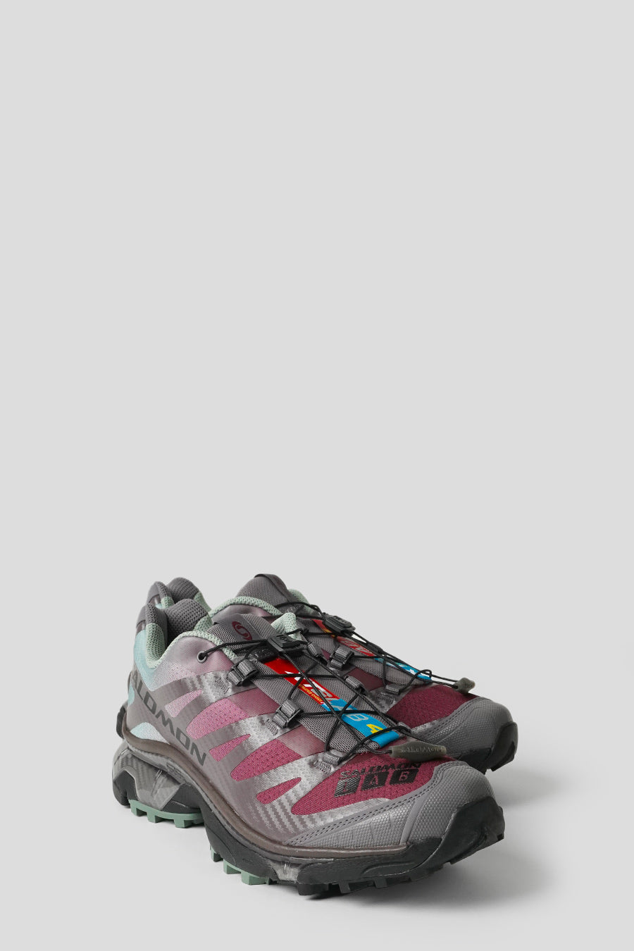 Salomon - SNEAKERS XT-4 OG EXCALIBUR, GREEN MILIEU ET TAWNY PORT - LE LABO STORE