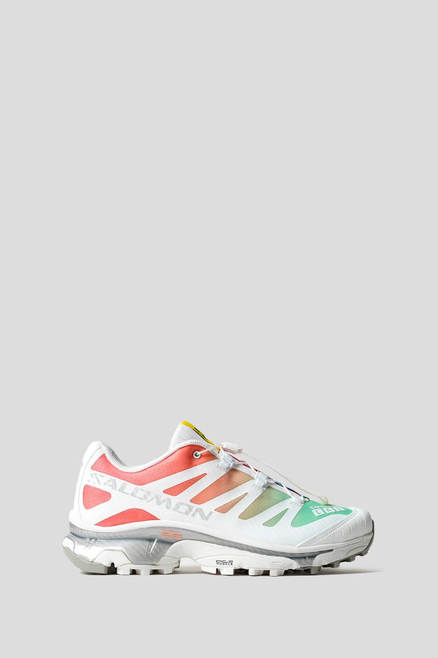Salomon - XT-4 OG WHITE, GREEN ASH AND CORAL SNEAKERS - LE LABO STORE