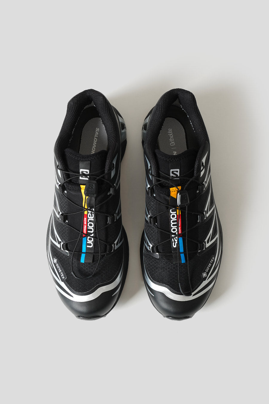 Salomon - SNEAKERS XT-6 GTX BLACK ET FTW SILVER - LE LABO STORE