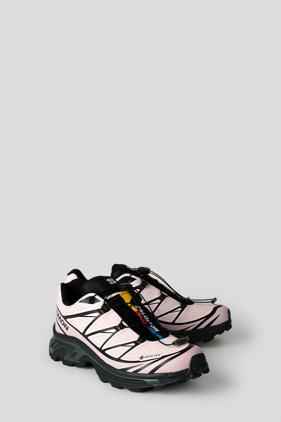 Salomon - SNEAKERS XT-6 GTX BLACK, ICY PINK ET DAWN PINK - LE LABO STORE