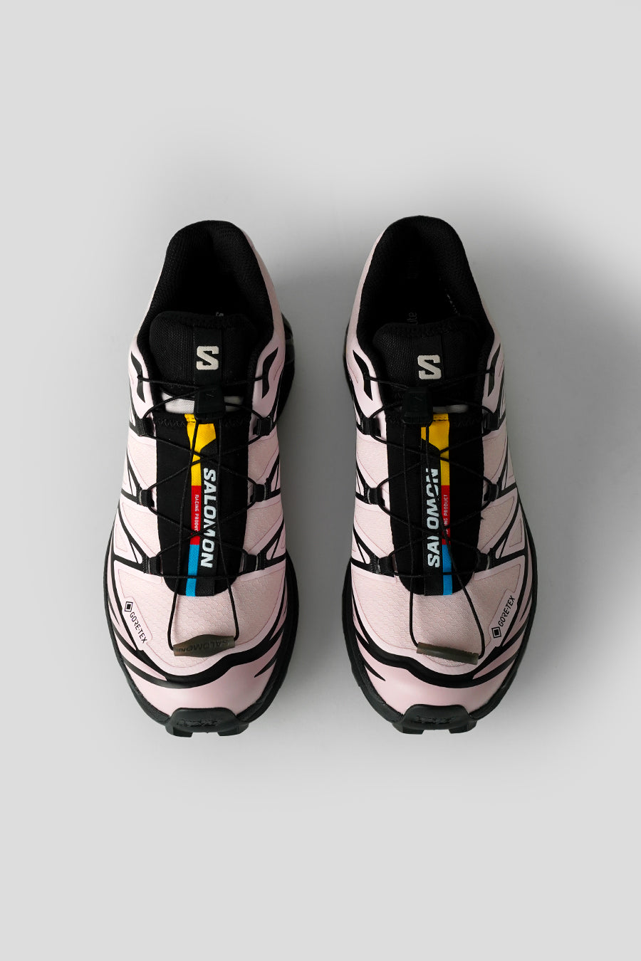 Salomon - SNEAKERS XT-6 GTX BLACK, ICY PINK ET DAWN PINK - LE LABO STORE