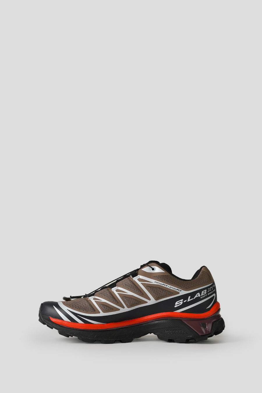 Salomon - WALNUT, MARITIME BLUE AND HUCKLEBERRY XT-6 SNEAKERS - LE LABO STORE