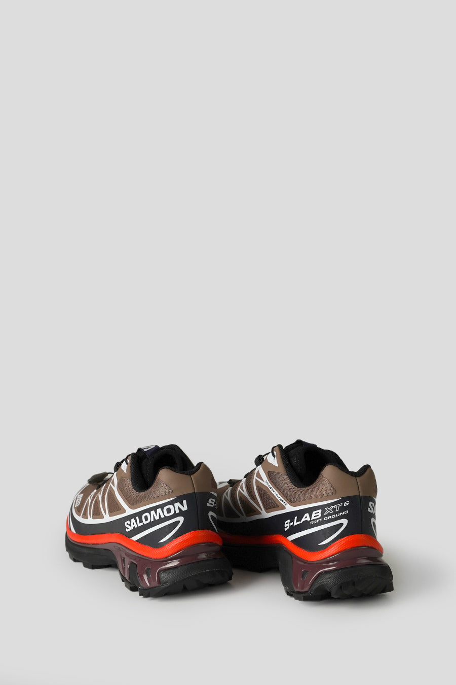 Salomon - WALNUT, MARITIME BLUE AND HUCKLEBERRY XT-6 SNEAKERS - LE LABO STORE