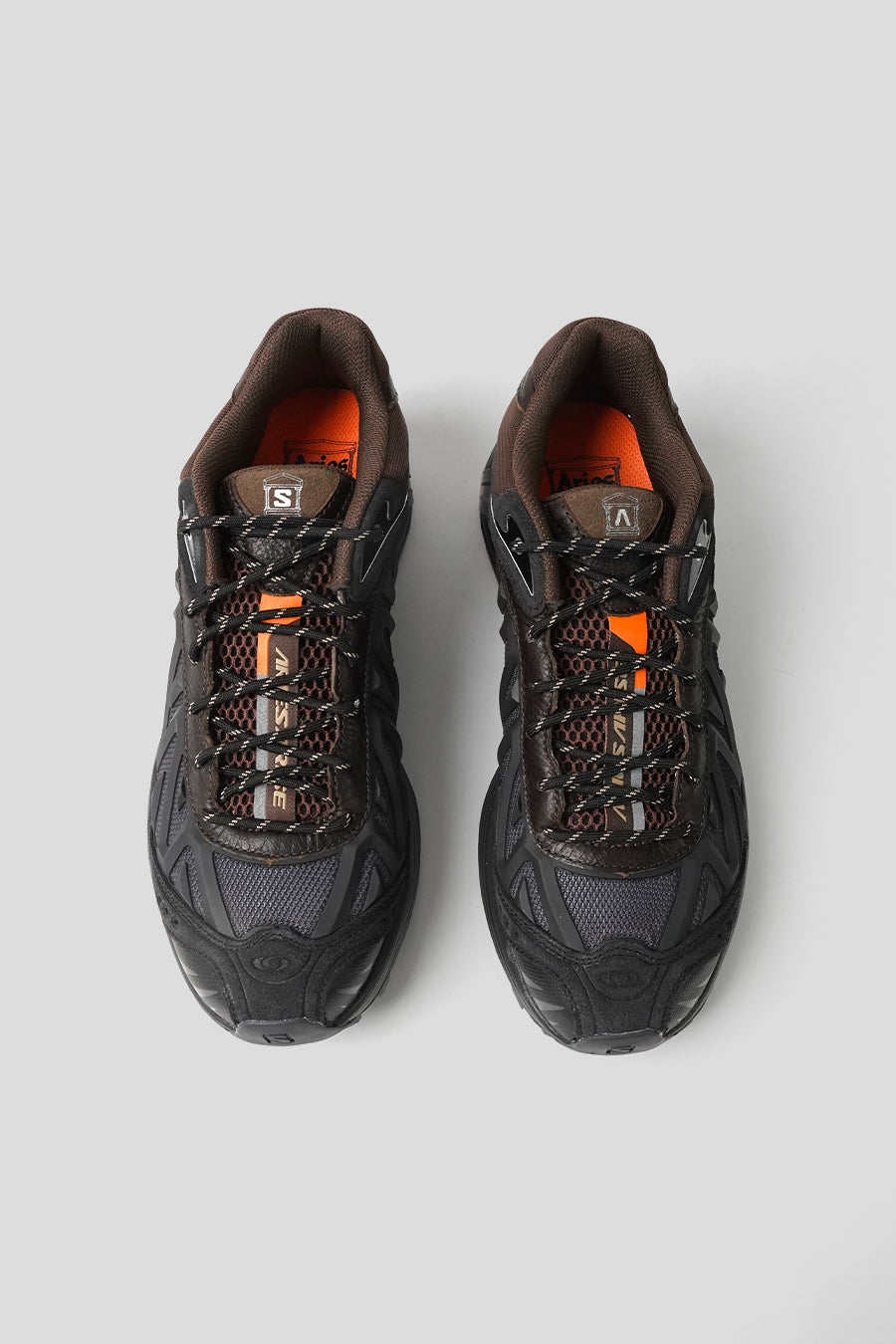 Salomon - SNEAKERS XT-WHISPER ARIES BLACK, EARTH BROWN ET ASPHALT - LE LABO STORE