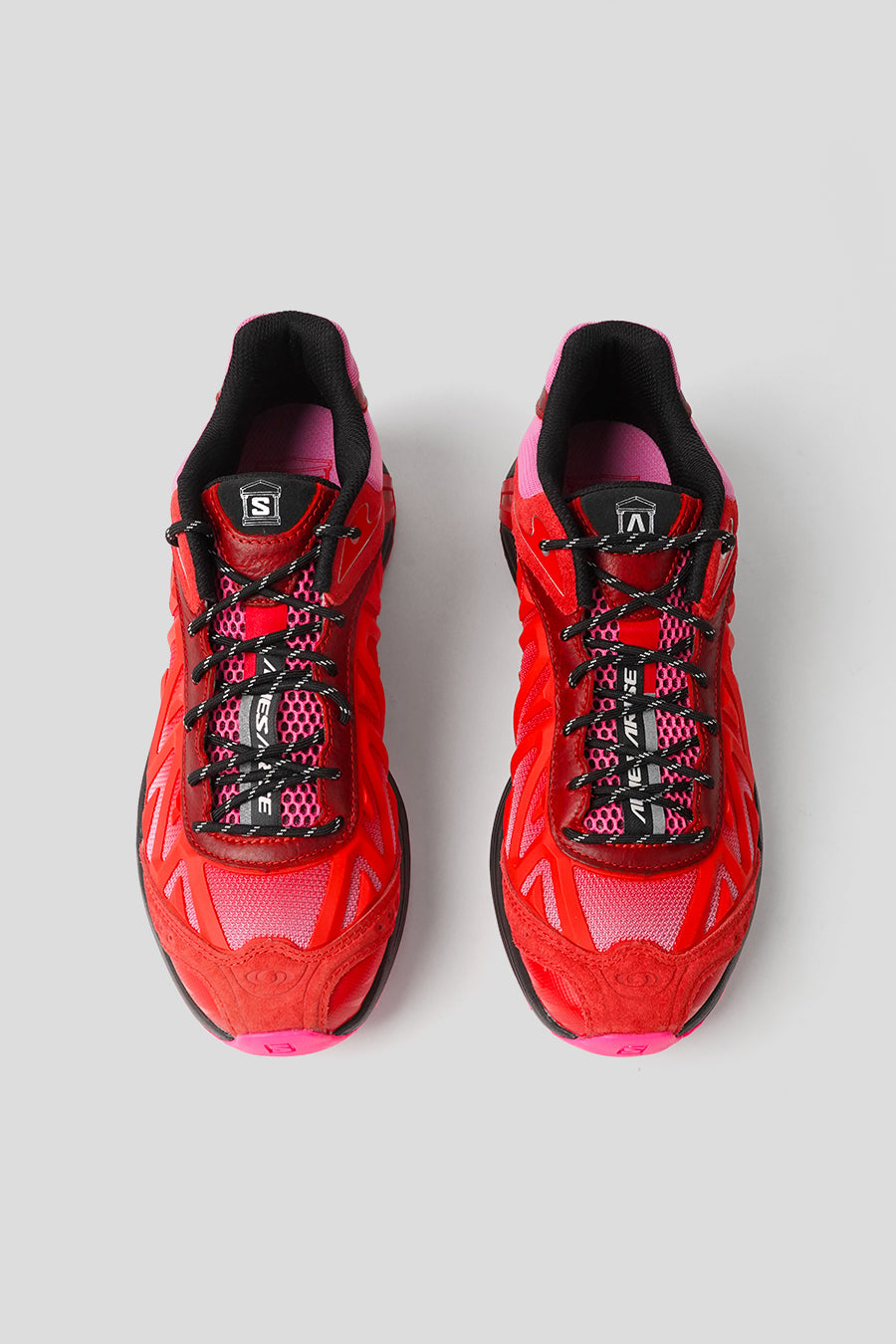 Salomon - SNEAKERS XT-WHISPER ARIES FIERY RED, FUSHIA PINK ET BLACK - LE LABO STORE