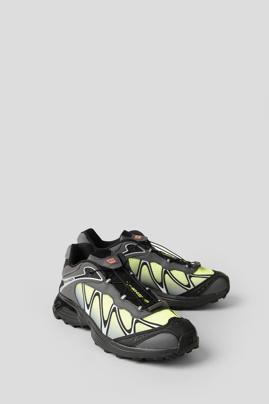 Salomon - SNEAKERS XT-WHISPER BLACK ASPHALT ET ACID LIME - LE LABO STORE