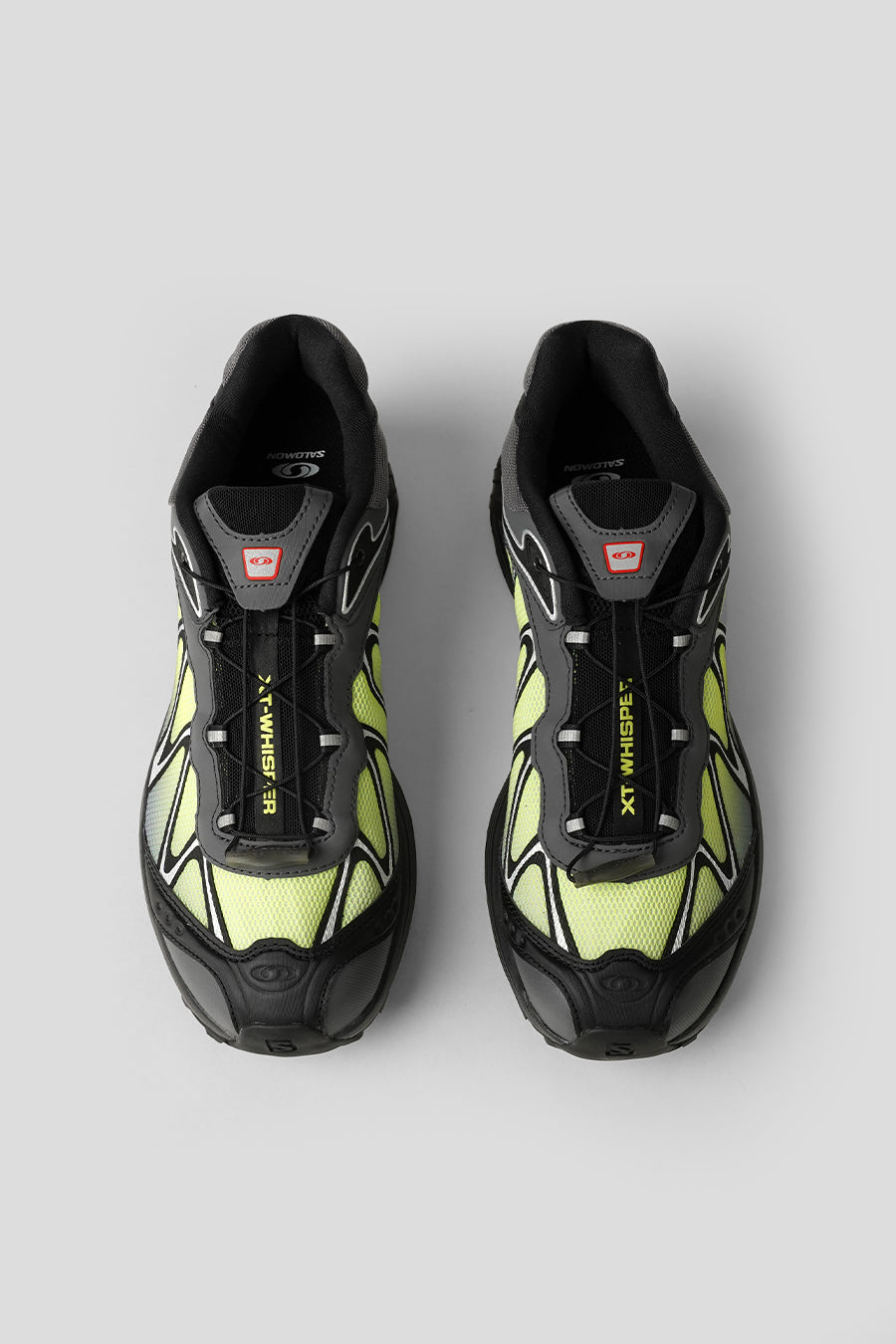 Salomon - SNEAKERS XT-WHISPER BLACK ASPHALT ET ACID LIME - LE LABO STORE