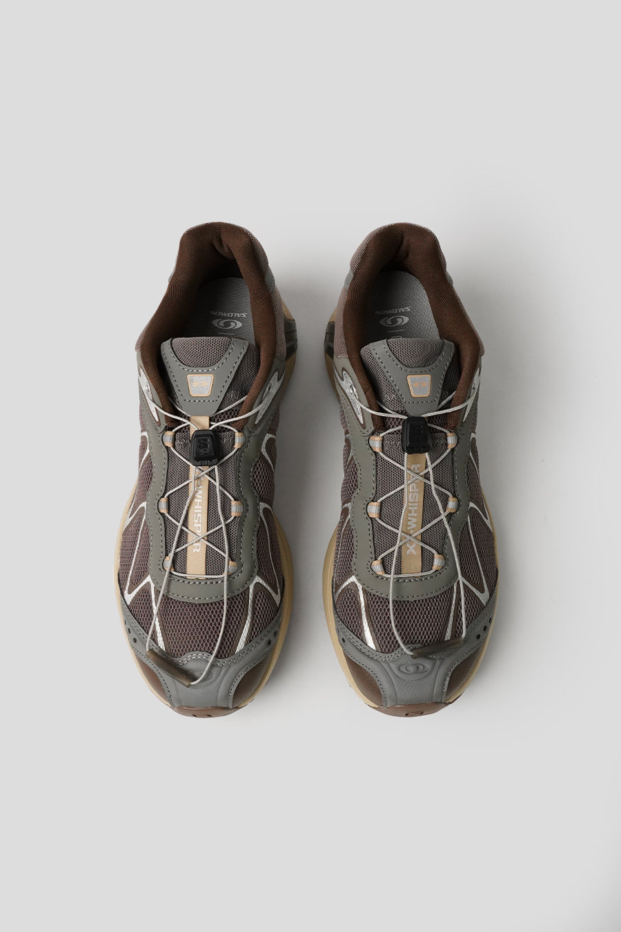 Salomon - SNEAKERS XT-WHISPER FALCON, PEWTER ET WHITE PAPER - LE LABO STORE