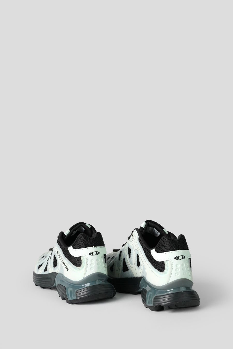 Salomon - BLACK, CLEARLY AQUA AND CASTLEROCK XT-WHISPER VOID SNEAKERS - LE LABO STORE