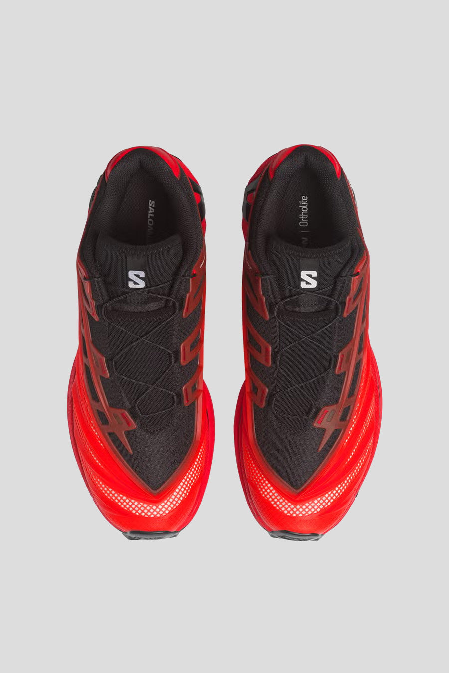 Salomon - BLACK, FIERY RED ET WHITE XT-6 EVO SNEAKERS - LE LABO STORE