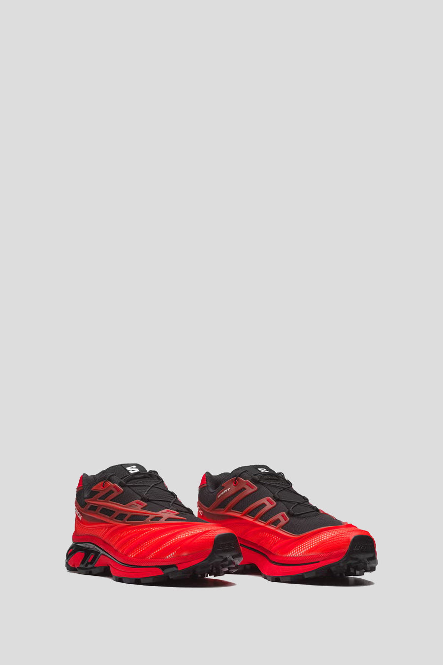 Salomon - BLACK, FIERY RED ET WHITE XT-6 EVO SNEAKERS - LE LABO STORE