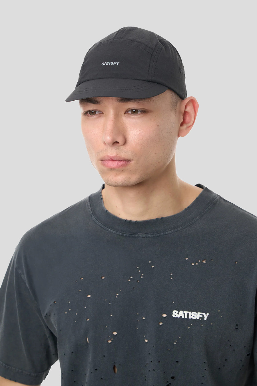 SATISFY - CASQUETTE AMBIENTWARP CORDURA TRAIL CAP NOIR - LE LABO STORE