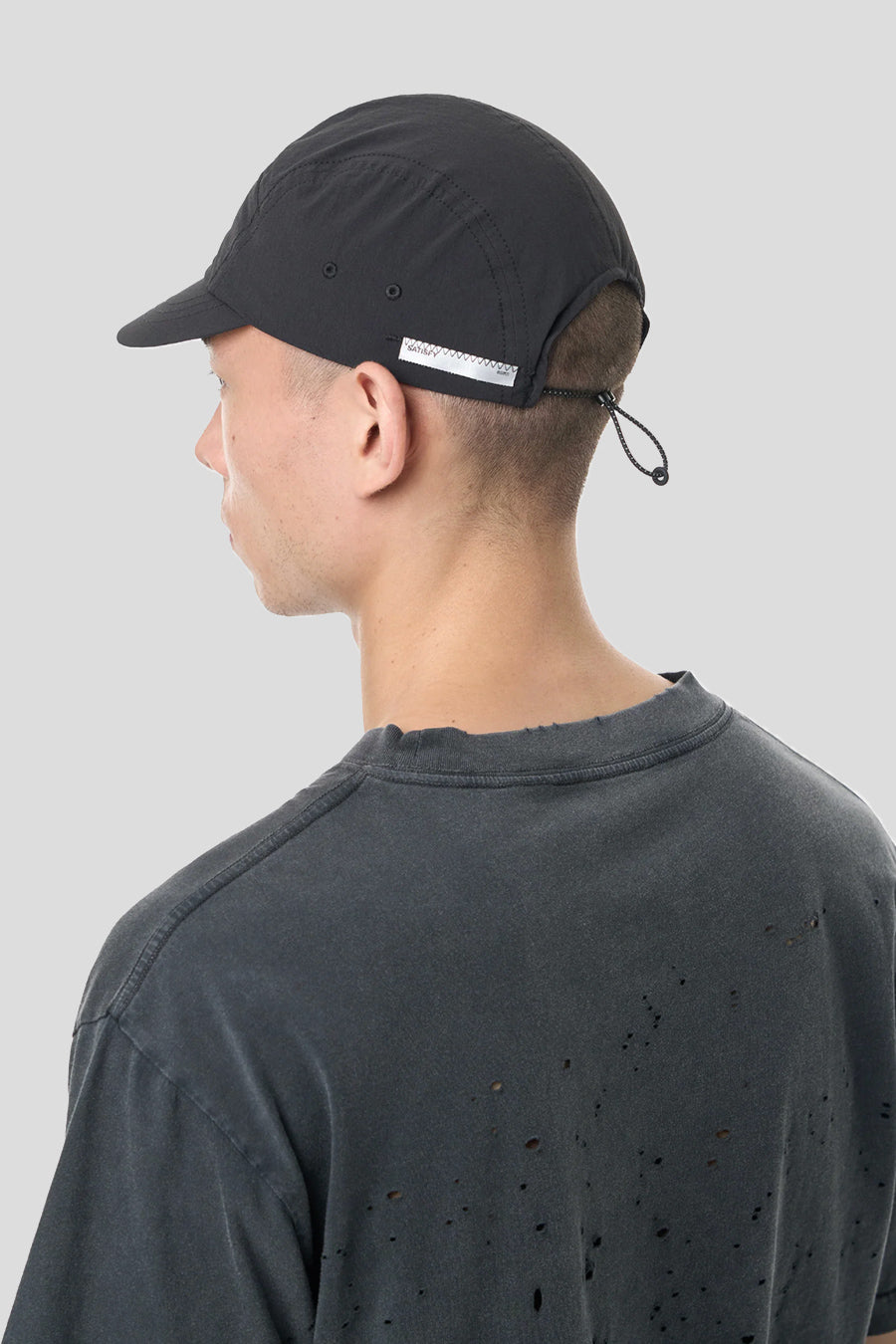 SATISFY - CASQUETTE AMBIENTWARP CORDURA TRAIL CAP NOIR - LE LABO STORE