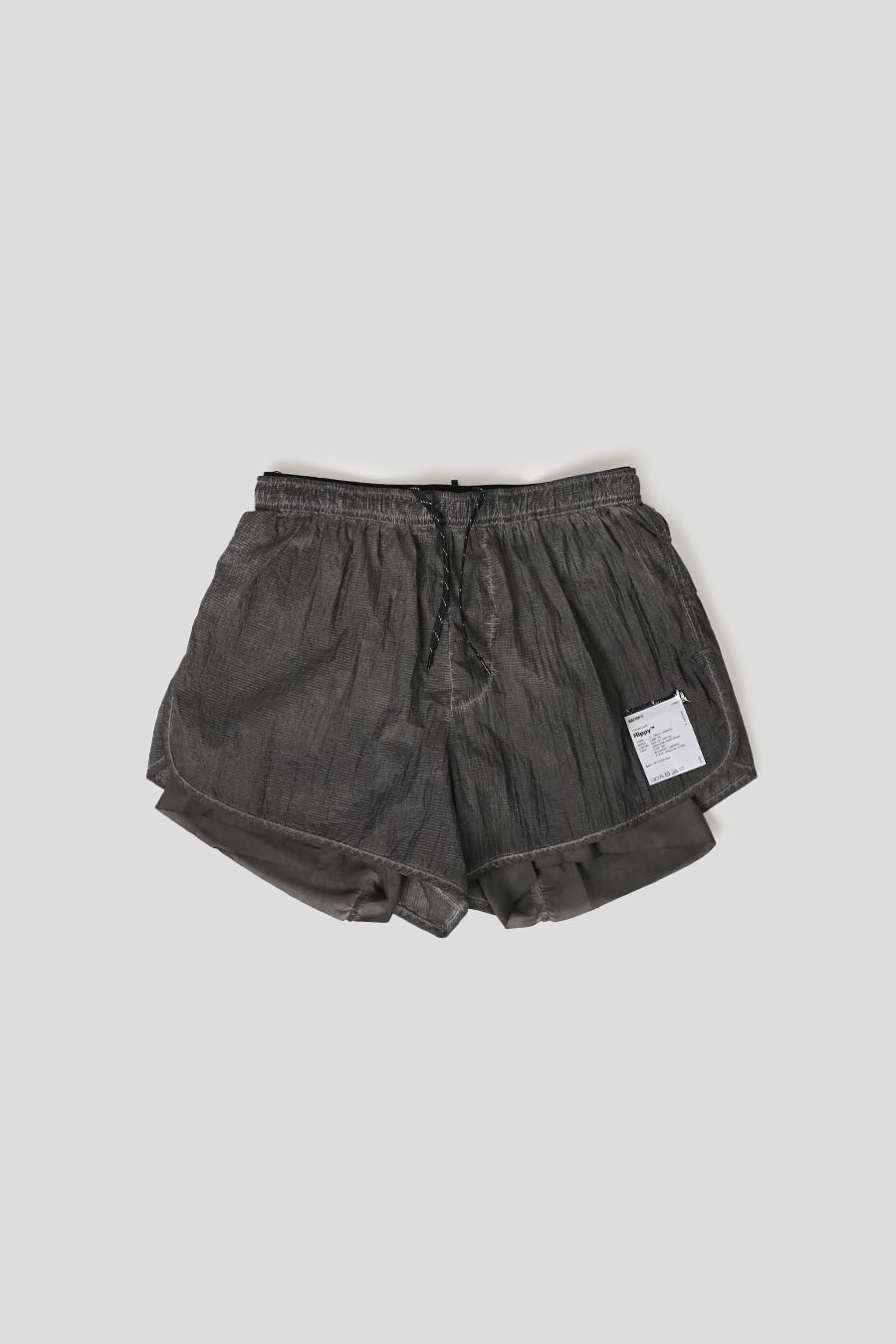 SATISFY - AGED BLACK RIPPY 3 TRAIL SHORT  - LE LABO STORE