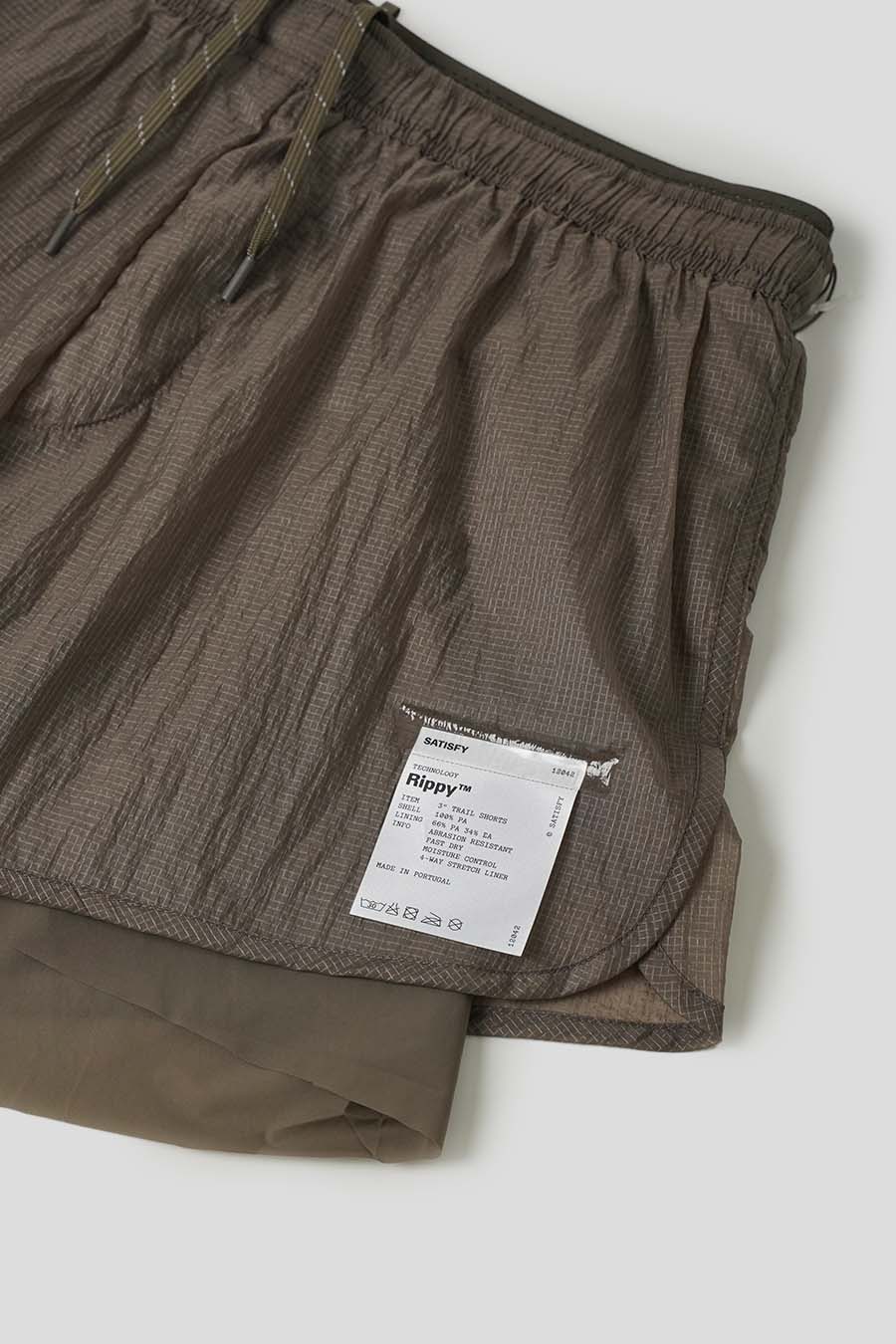SATISFY - FALCON RIPPY 3 TRAIL SHORT  - LE LABO STORE