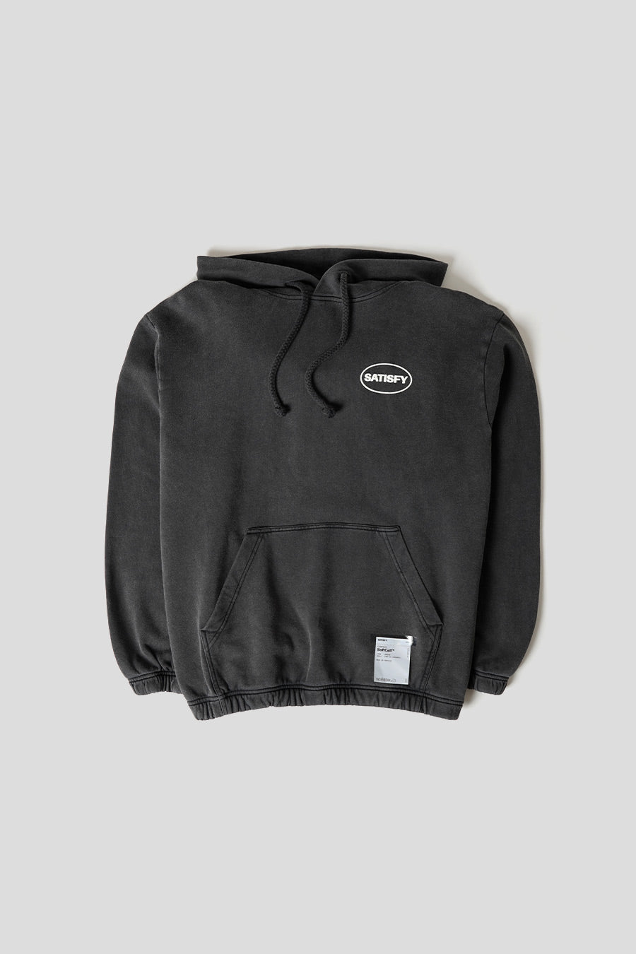 SATISFY - AGED BLACK SOFTCELL HOODIE  - LE LABO STORE
