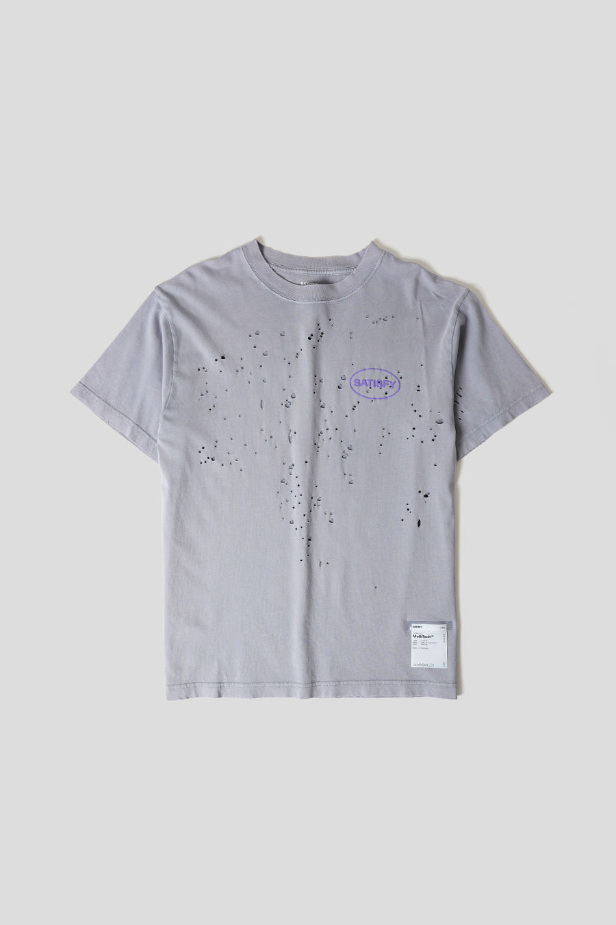 SATISFY - AGED SILVER MOTHTECH T-SHIRT - LE LABO STORE